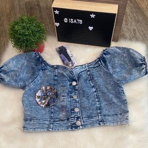 THRILL JEANS CROPPED TOP